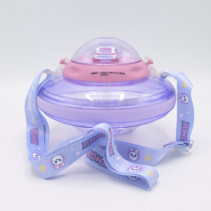 UFO Space-Themed Kids Water Bottle