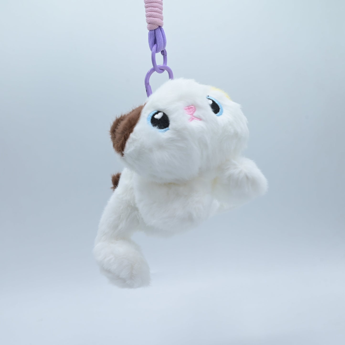 Fluffy Bear Plush Keychain
