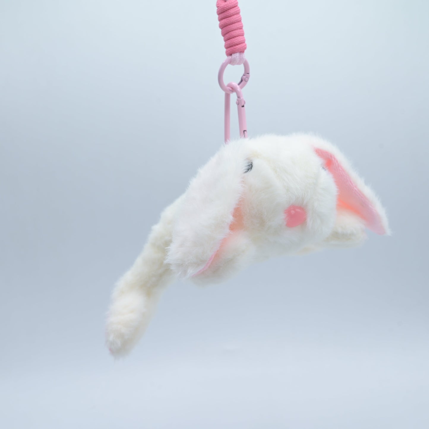 Fluffy Bear Plush Keychain