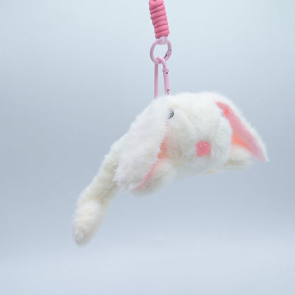 Fluffy Bear Plush Keychain