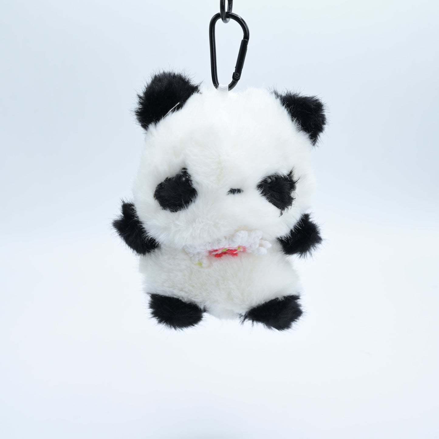 Fluffy Bear Plush Keychain