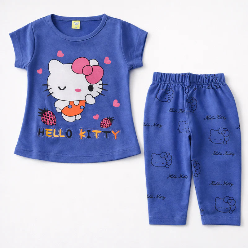 Girls Half Sleeve Suit (5120)