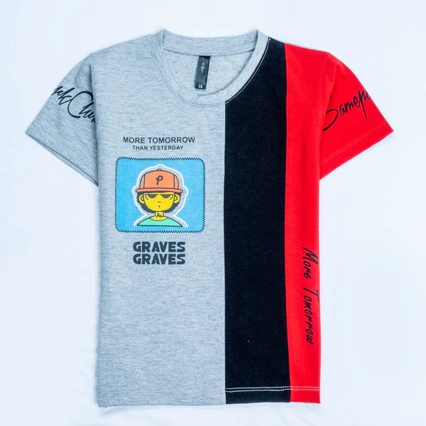 Boys Half Sleeve T-Shirt (6172)