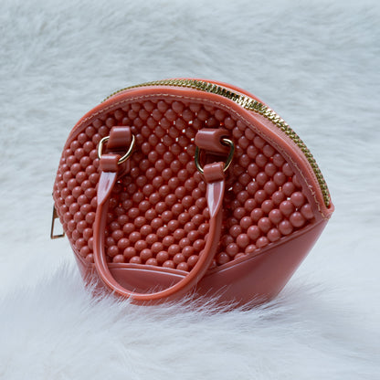 Trendy Kids Handbag – Stylish Beaded Texture