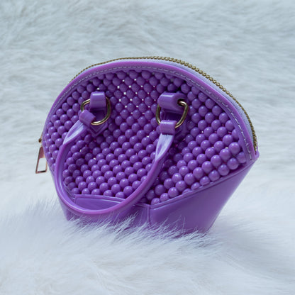 Trendy Kids Handbag – Stylish Beaded Texture