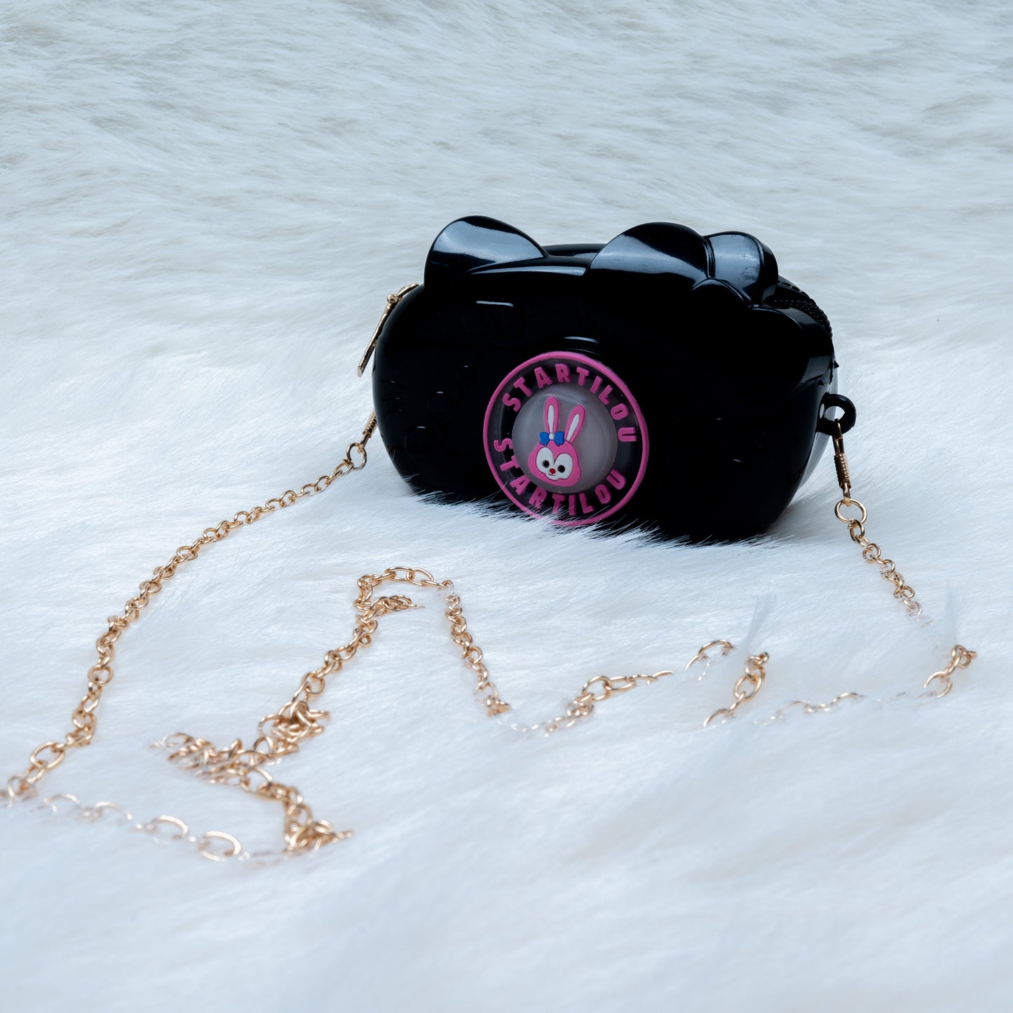 Chic & Playful: Cartoon Shoulder Bag for Girls