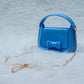 Elegant Glossy Mini Handbag for Girls with Gold Chain Strap - kids clothing by New Outfit Pakistan - image 3