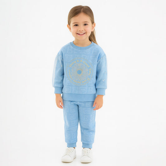 Girls Full Sleeve Suit - kids clothing by New Outfit Pakistan