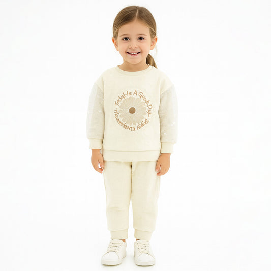 Girls Full Sleeve Suit - kids clothing by New Outfit Pakistan - image 3