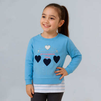 Girls Full Sleeve Sweatshirt (5181/2)