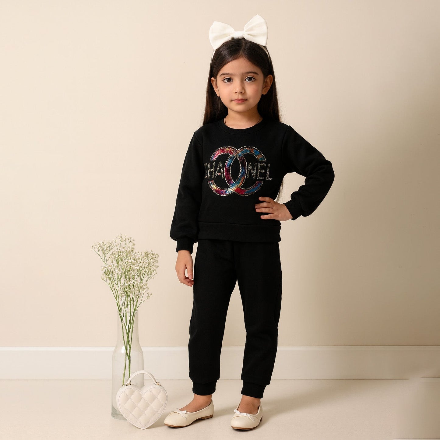 Girl Full Sleeve Suit (5199)