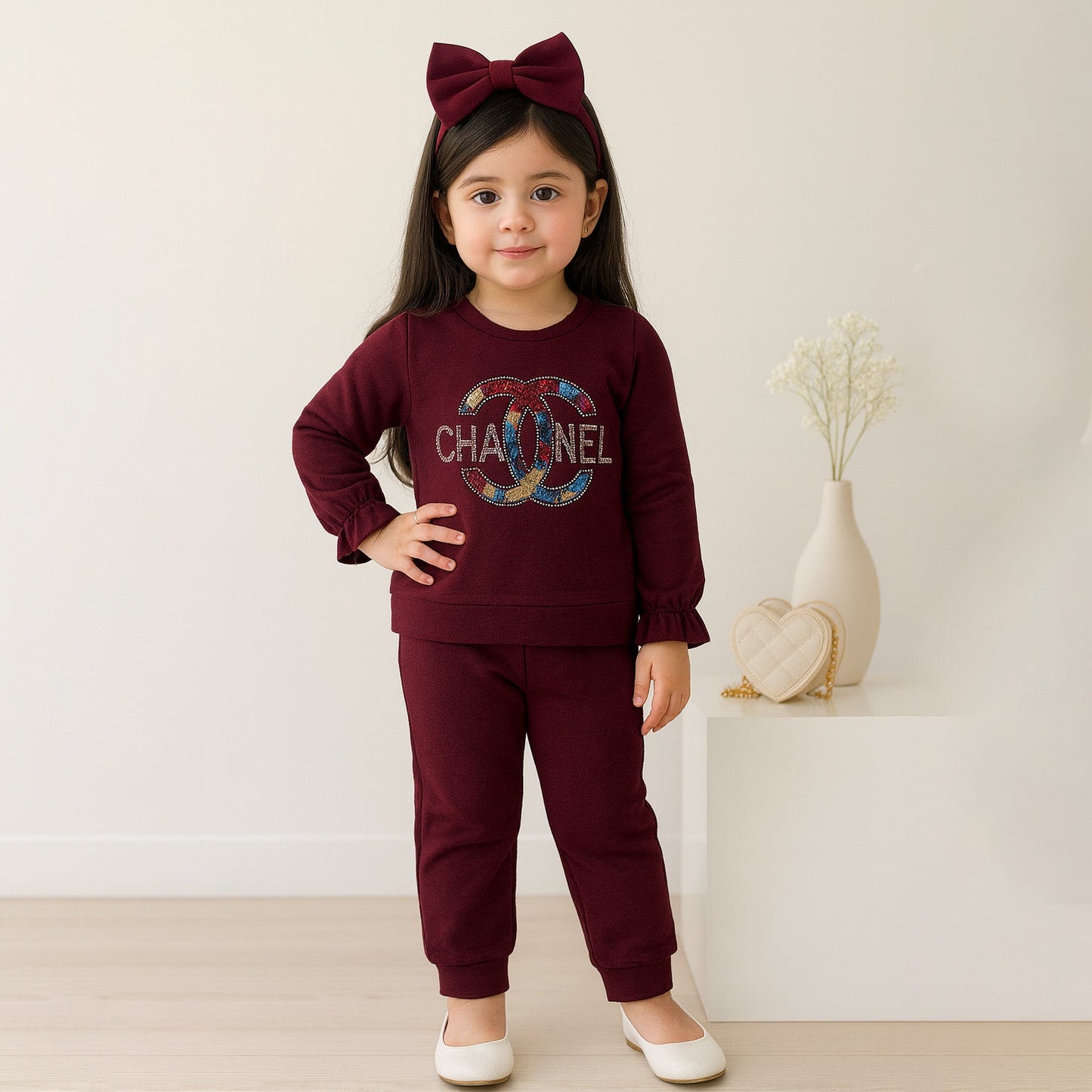 Girl Full Sleeve Suit (5199)