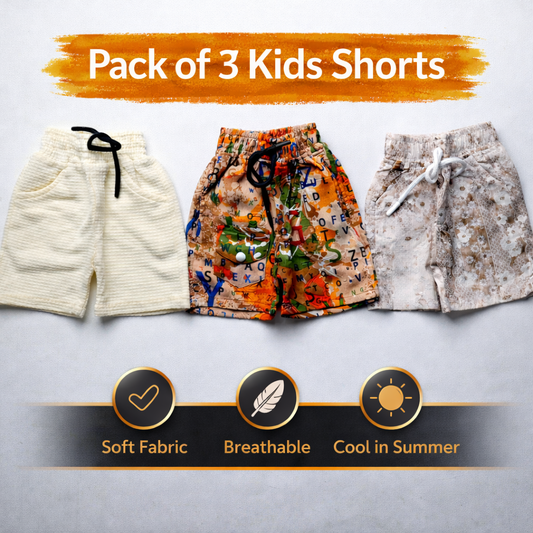 Boys Short Multicolors (China Imported Fabric) JB-EB001