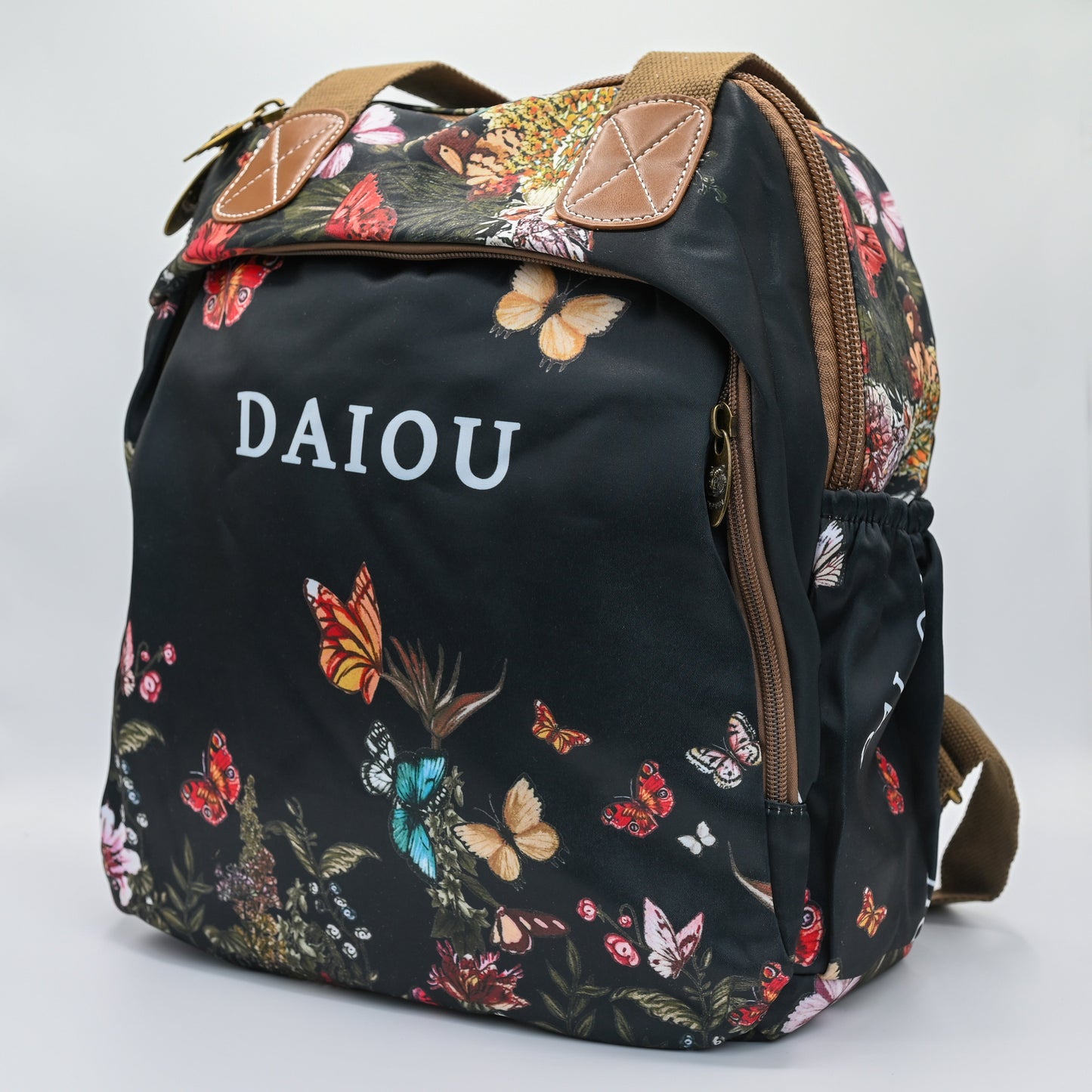 Floral Butterfly Travel & Storage Backpack