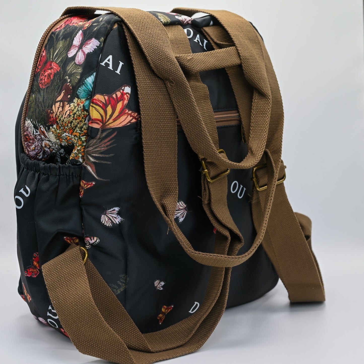 Floral Butterfly Travel & Storage Backpack