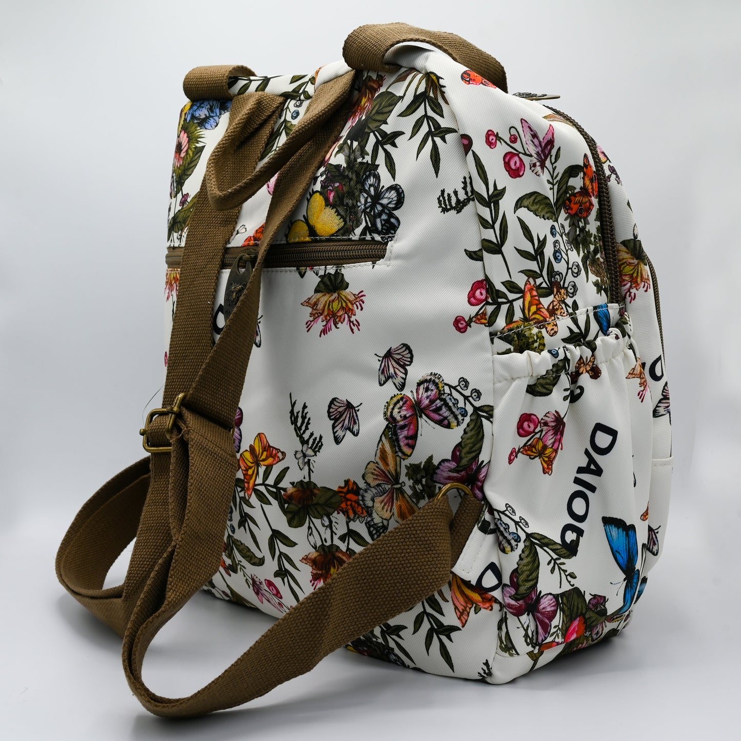 Floral Butterfly Travel & Storage Backpack