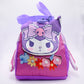 Cute Cartoon Character Kids Travel & Storage Bag – Purple - kids clothing by New Outfit Pakistan - image 2