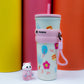 Cute Panda Printed Tumbler with Straw & Strap – Kids Drinking Cup - kids clothing by New Outfit Pakistan - image 2