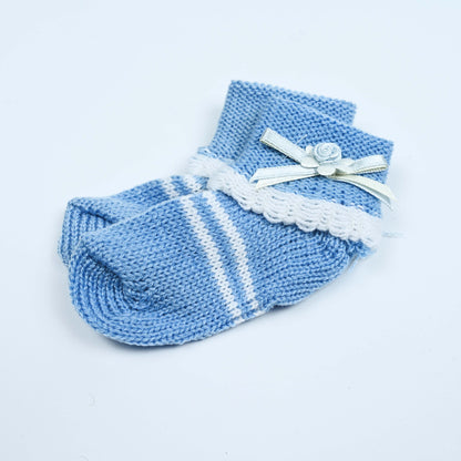 Hand-Knitted Baby Booties (Socks) (005)