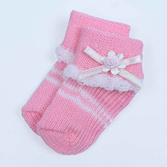 Hand-Knitted Baby Booties (Socks) - kids clothing by New Outfit Pakistan - image 3