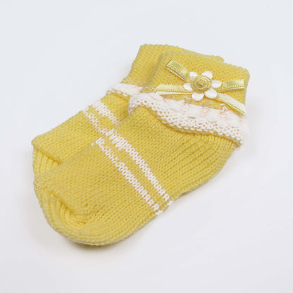 Hand-Knitted Baby Booties (Socks) (005)
