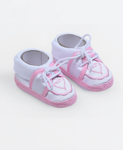 Little Steps' Embroidered Baby Booties Unisex (003)
