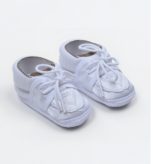 Little Steps' Embroidered Baby Booties Unisex - kids clothing by New Outfit Pakistan - image 3