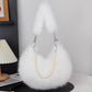 Faux Fur Shoulder Bag with Pearl Chain - kids clothing by New Outfit Pakistan - image 3
