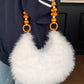 Faux Fur Shoulder Bag with Wooden Bead Handle - kids clothing by New Outfit Pakistan - image 5