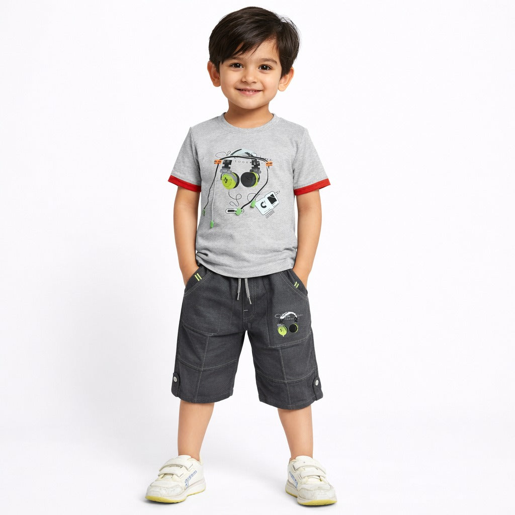 Boys Half Sleeve Suit (JB-1874)