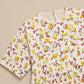 Girls Floral Print Cotton Lawn Peplum Top – Lightweight Summer Casual Wear - kids clothing by New Outfit Pakistan - image 4
