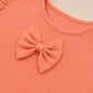 Girls Summer Peplum Top & Shorts Set EG-164 - kids clothing by New Outfit Pakistan - image 3