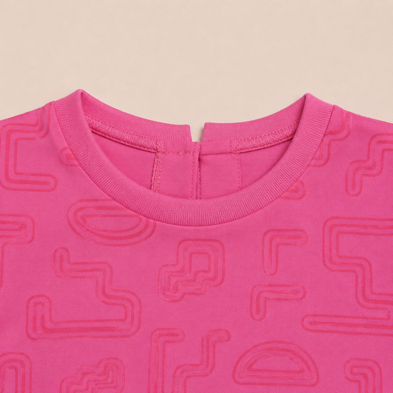 Girls Pink Printed Co-Ord Set  EG-161