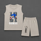 Sonic 91 Boys Summer Outfit Set EG-283 - kids clothing by New Outfit Pakistan - image 2