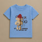 Boys Orange and blue Graphic Print Half Sleeves T-Shirt – Soft Jersey Fabric - kids clothing by New Outfit Pakistan - image 2