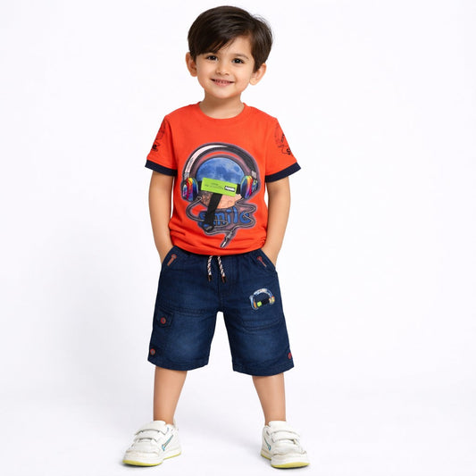 Boys Half Sleeve Suit - kids clothing by New Outfit Pakistan - image 3