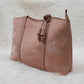 Elegant Light Brown Velvet Finish Women’s Handbag — Everyday Tote Style - kids clothing by New Outfit Pakistan - image 2