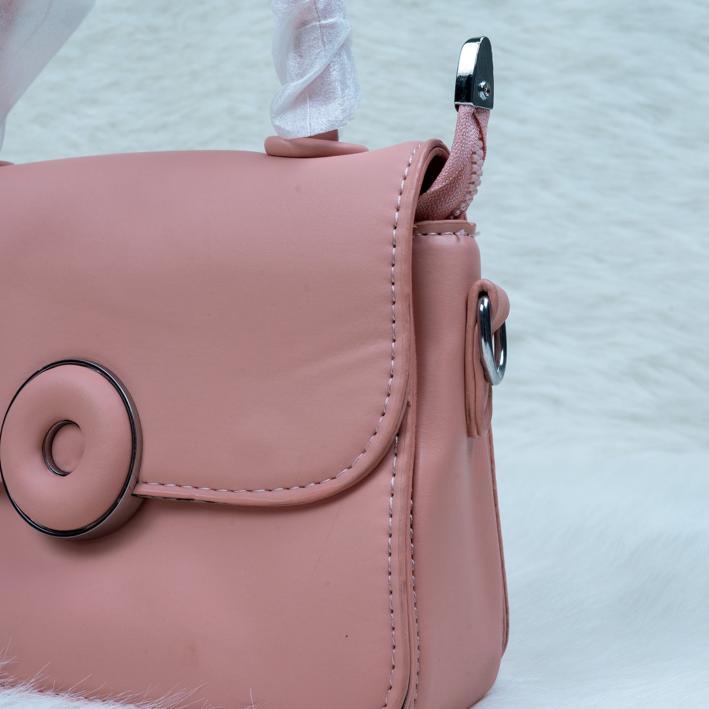 Women Shoulder Bag (Pink)