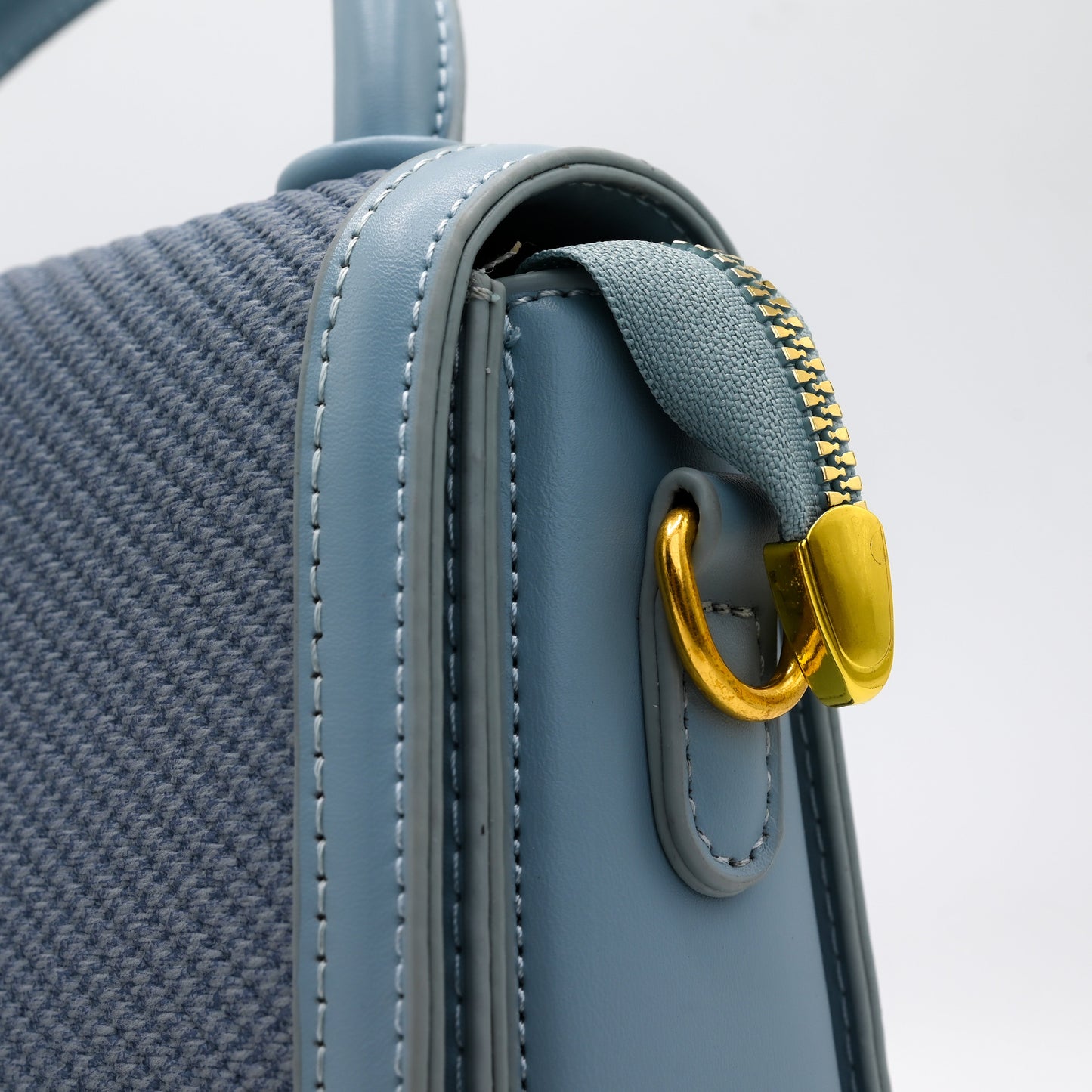 Women Shoulder Bag Fashion & Bag (Sky Blue)