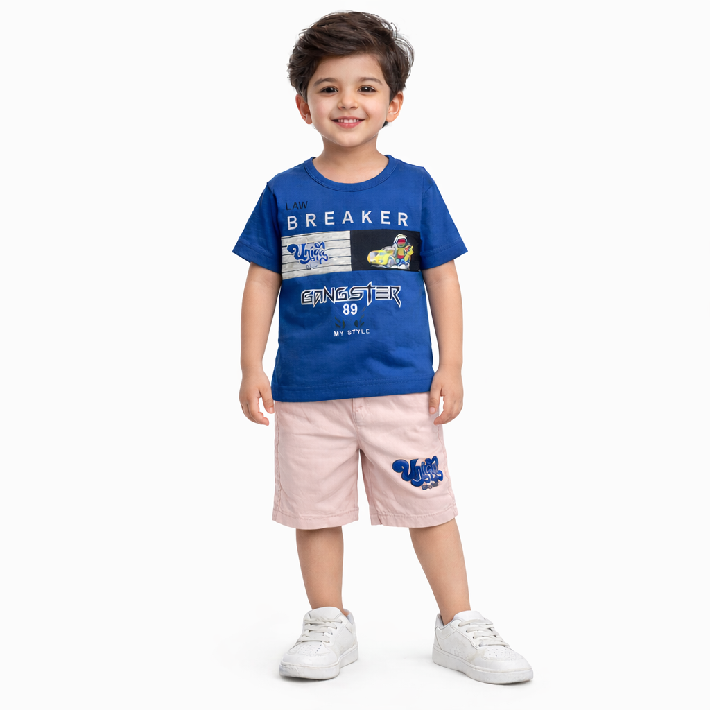 Boys Half Sleeve Suit (JB-20105)
