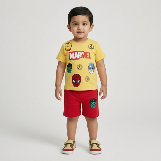 Boys Half Sleeve Suit - kids clothing by New Outfit Pakistan