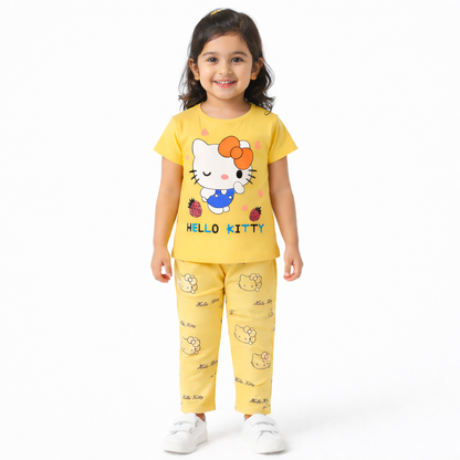 Girls Half Sleeve Suit (5120)