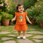Baby Girls Flutter Sleeve Top & Skirt Set - kids clothing by New Outfit Pakistan - image 2