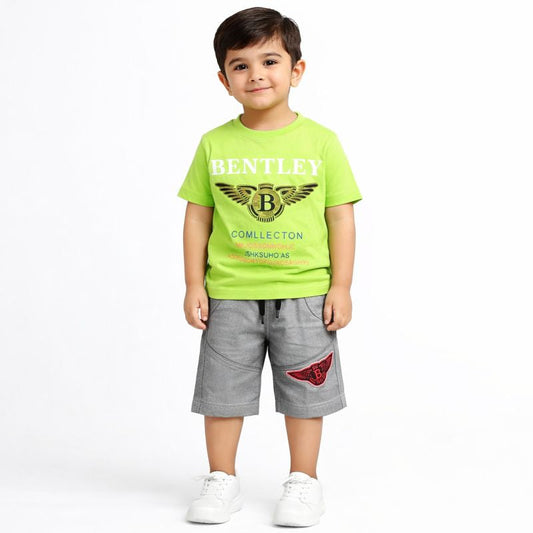Boys Half Sleeve Suit - kids clothing by New Outfit Pakistan
