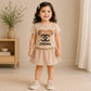 Girls Printed Top & Skirt Set – Soft Jersey Fabric - kids clothing by New Outfit Pakistan - image 2