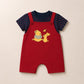 2pcs Baby Boys Romper Set – Bear & Bunny Friends - kids clothing by New Outfit Pakistan - image 4