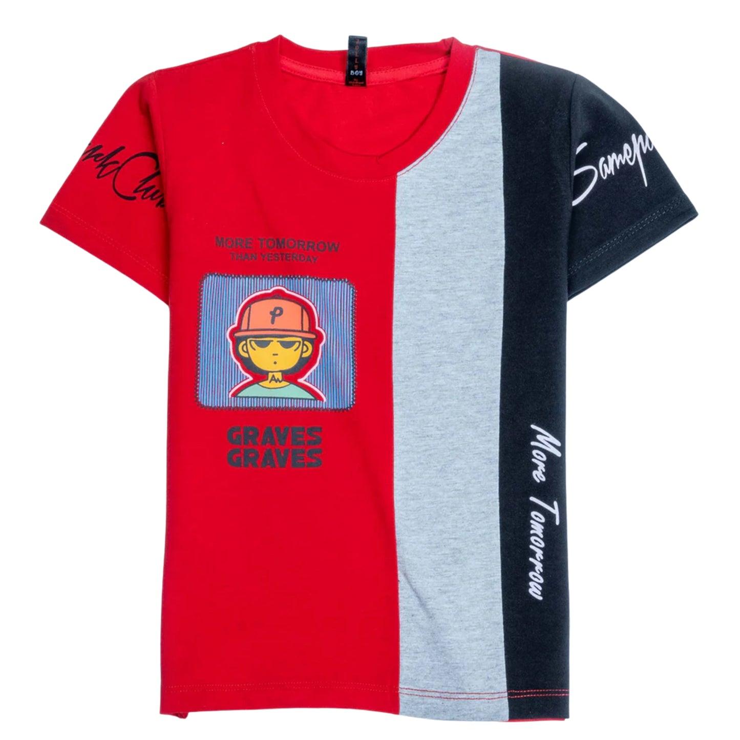Boys Half Sleeve T-Shirt (6172)