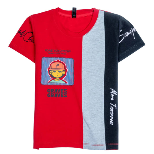Boys Half Sleeve T-Shirt (6172)