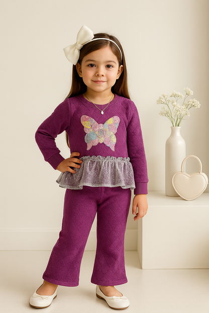Girls Full Sleeve Suit (5205)