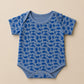 Baby Boys Blue Whale Print Cotton Romper - kids clothing by New Outfit Pakistan - image 2
